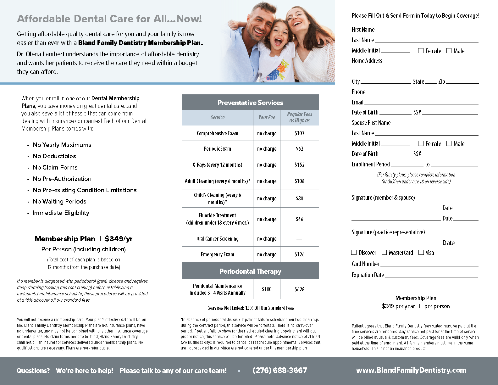 Membership Plan